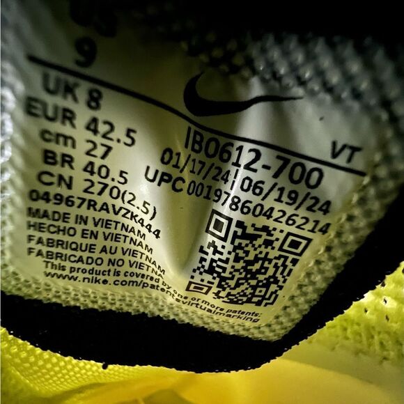 Nike Air Pegasus Wave Light Lemon Twist Black main image 6